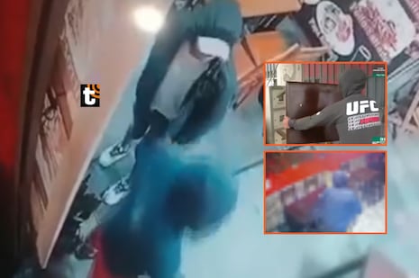 ¡Cocinero enfrenta a delincuentes con una mesa en VES! Le dispararon en su primer día de trabajo