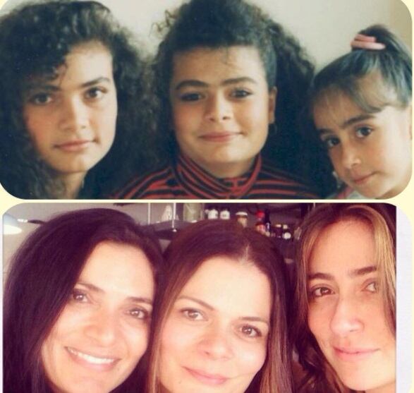 Verónica, Ana María y Juliana Orozco de adultos (Foto: Verónoica Orozco/ Instagram)