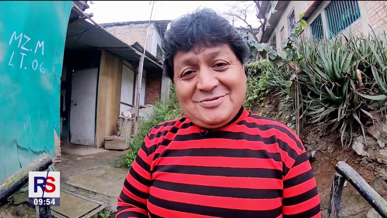 Alonso Gonzáles, el cómico ambulante conocido como Pompinchu (Foto: YouTube)