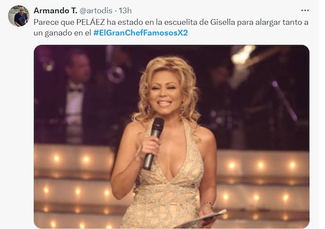 Los memes de la final de El gran chef famosos x2 (Fotos Twitter)
