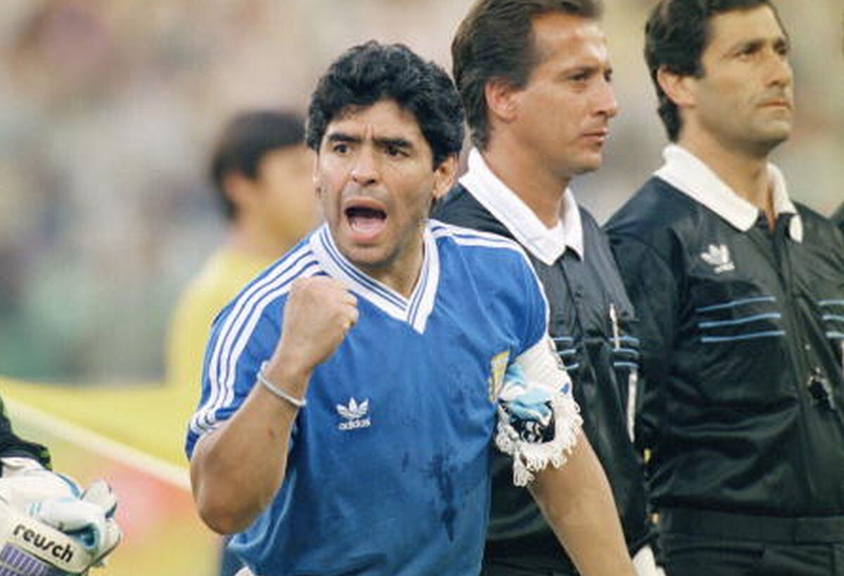 Diego Maradona como jugador de la selección argentina de fútbol. (Foto: Getty Images)