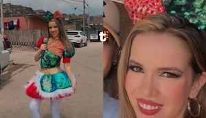 Greissy Ortega retomó las animaciones infantiles y se vistió de Mamá Noela