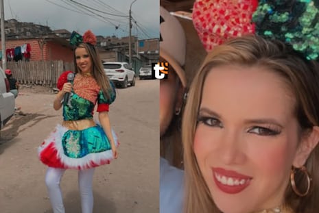 Greissy Ortega retomó las animaciones infantiles y se vistió de Mamá Noela