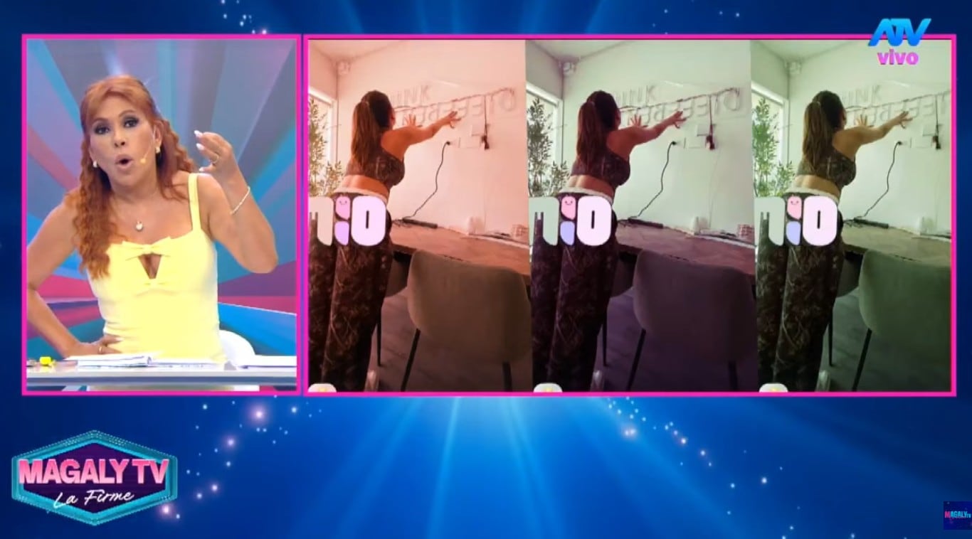 Magaly criticó a Sebastián Gálvez.