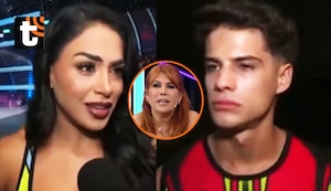 Onelia y Kevin Díaz, molestos, desmienten ampay de Magaly: “No es la casa de él, van a tener que aclararlo”