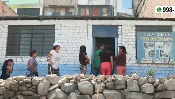 Comas: Delincuentes robaron balones de gas y dinero de olla común