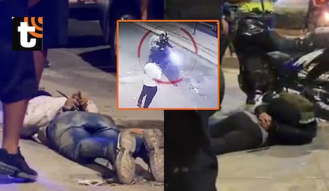 Serenos de civil del comando Yanapaqui capturan a raqueteros: cámaras registraron detención tras robo en ...