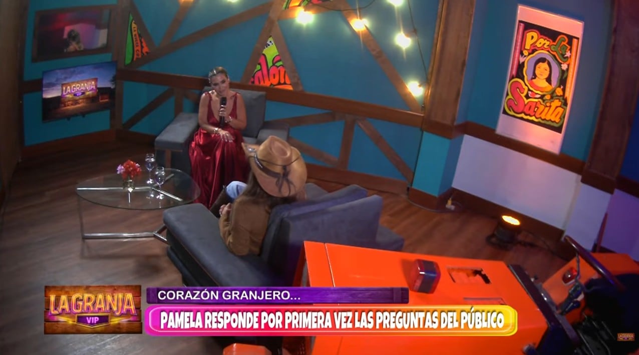 Pamela López en 'La Granja VIP'.