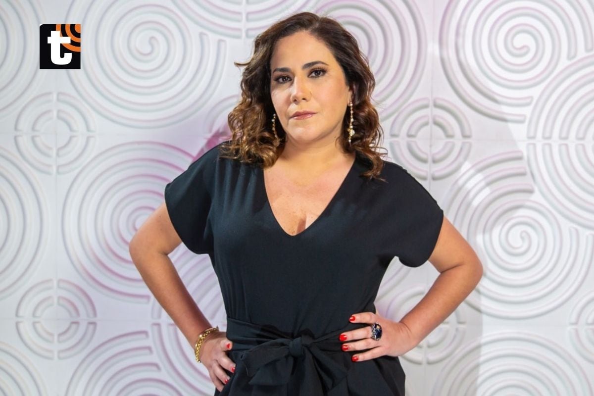 Andrea llosa, conductora de televisión y periodista.