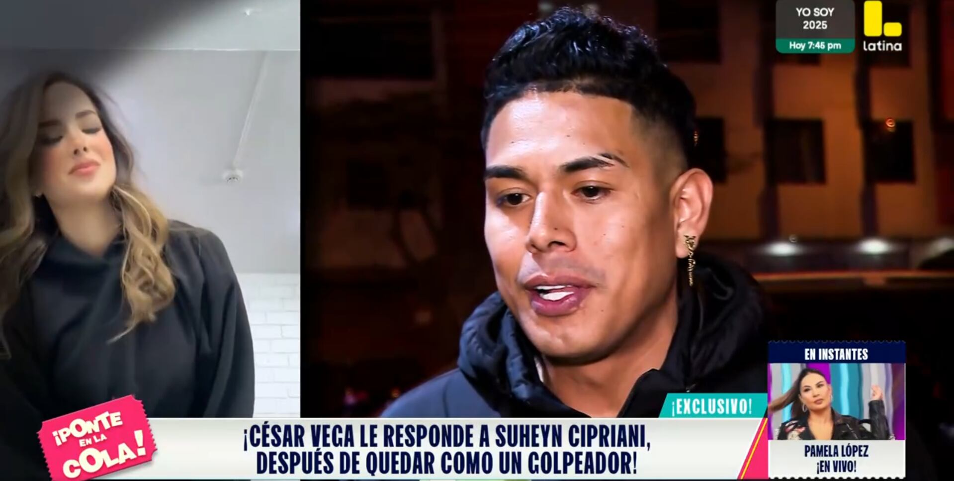 TROME - Cantante detalla que no la agredió físicamente. (Foto: Latina)