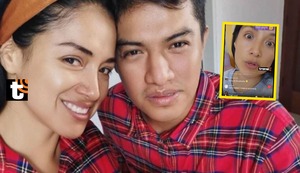 Katy Jara se incomoda EN VIVO porque le recuerdan supuesta infidelidad de su esposo: “Ya empiezan, me dan sueño”