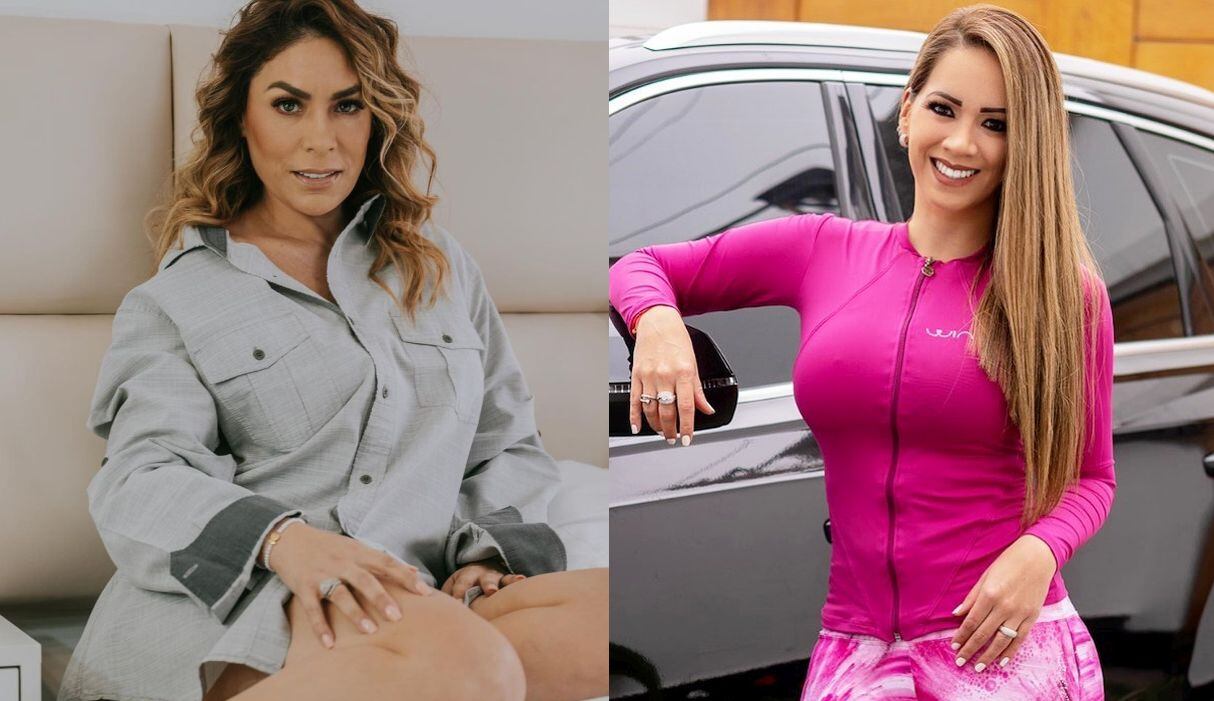 Evelyn Vela contó que felicitó a Melissa por su compromiso con jesús Barco, pero que no le respondió. (Foto: Composicion)