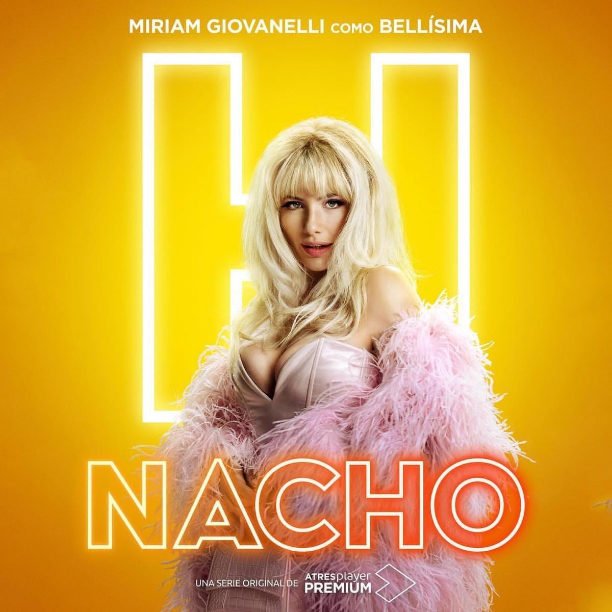 Miriam Giovanelli como Bellísima en la serie "Nacho" (Foto: ATRESplayer PREMIUM)