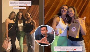 ¡Reencuentro inesperado! Isabel Acevedo y Melanie Martinez protagonizan emotivo momento