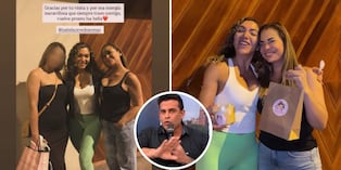 ¡Reencuentro inesperado! Isabel Acevedo y Melanie Martinez protagonizan emotivo momento