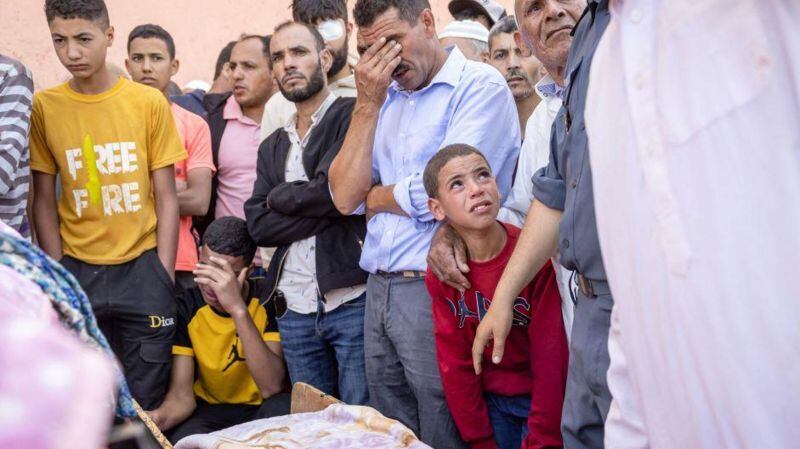 La cifra de fallecidos por el terremoto en Marruecos aumenta con el paso de las horas. (Getty Images).
