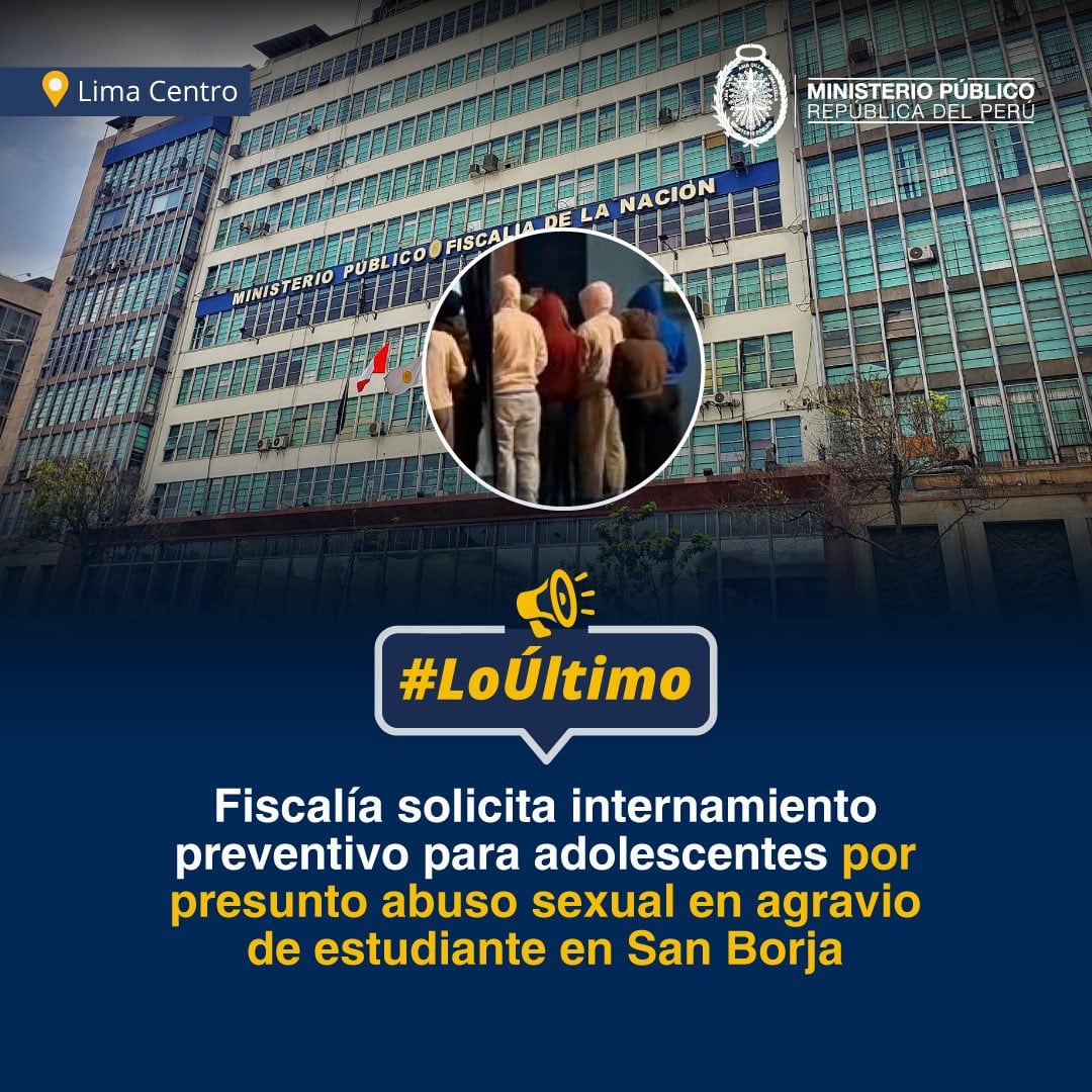 Fiscalía solicitó cuatro meses de internamiento para seis estudiantes del Liceo Naval denunciados por presunto abuso sexual.