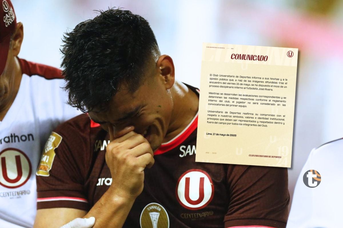 José Rivera no será tomando en cuenta por Héctor Cúper mientras dure proceso disciplinario (Foto: GEC)