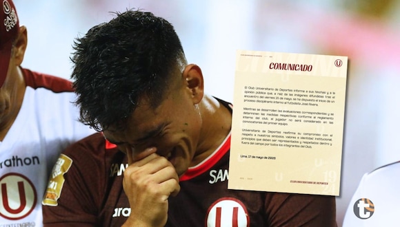 José 'Tunche' Rivera pateó y tiró la camiseta de Universitario (Video: Esto es la U)