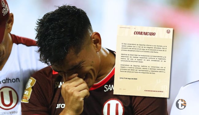 José Rivera no será tomando en cuenta por Héctor Cúper mientras dure proceso disciplinario (Foto: GEC)