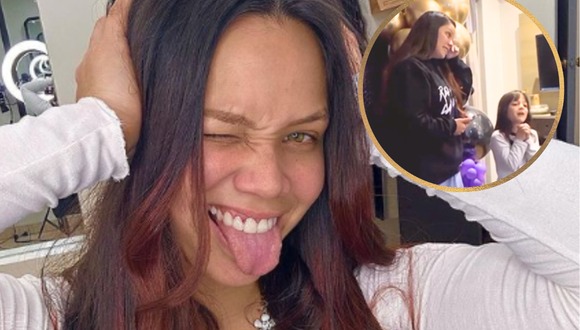 TROME - Andrea San Martín rompe en llanto por emotivo mensaje de su hija por su cumpleaños