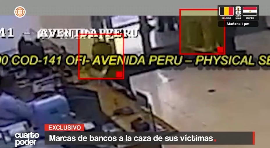 'Marcas' captaron a su víctima luego de que él sacara su dinero de la AFP de una agencia bancaria.