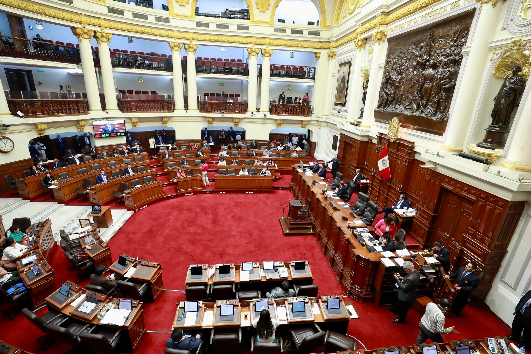 Norma deberá ser debatida en el Pleno del Parlamento. Foto: Congreso.