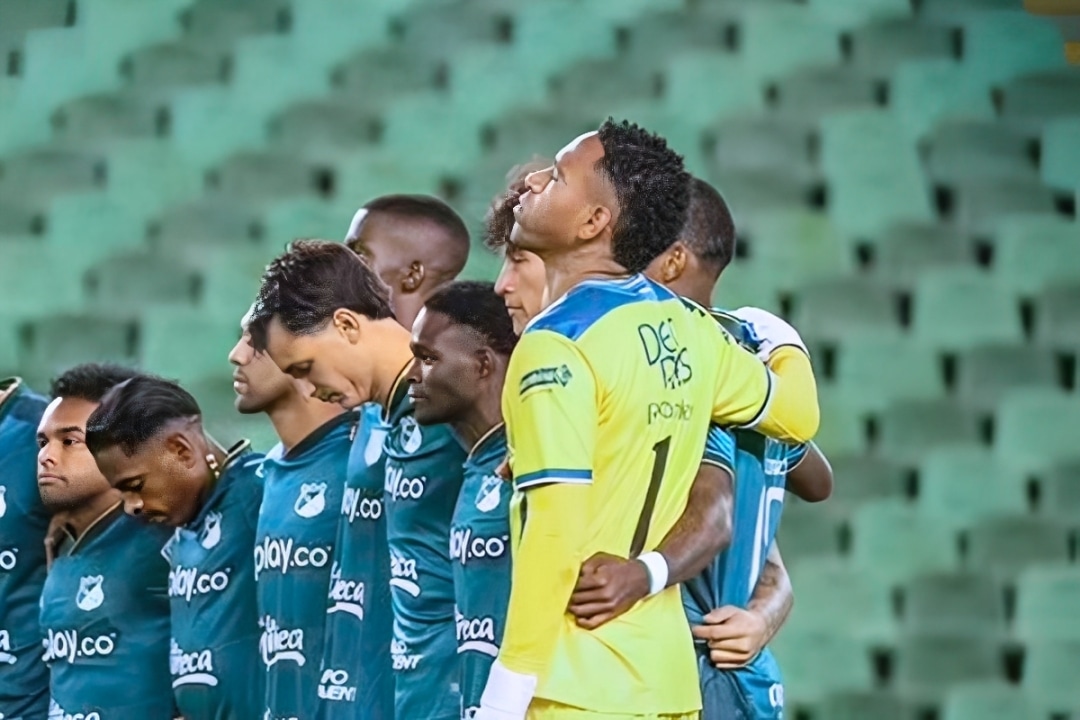 Pedro Gallese tuvo una actuación sobresaliente con Deportivo Cali (Foto: @Derpotivocalioficial)