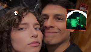 Carlita, novia de Curwen, es captada ¿'chapando’ con otro? y Magaly se burla: “Más guapo que tú”