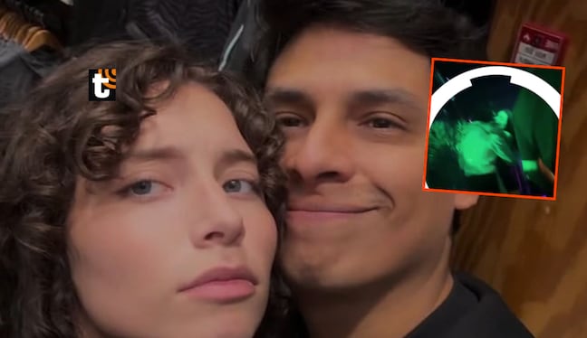 Novia de Curwen es captada bailando y al parecer besándose con otro sujeto en discoteca de Miraflores.