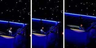 Bad Bunny sufre aparatosa caída durante su primer concierto en Ciudad de México