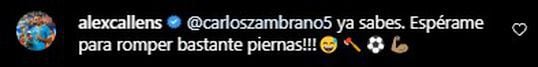 Carlos Zambrano opinó sobre la posibilidad de tener a Alexander Callens en Alianza Lima. Foto: Captura.