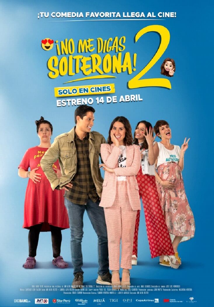 Revelaron un nuevo afiche sobre "No me digas solterona 2", la película nacional que se estrena en abril en cines.