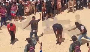 Huánuco: Ronderos azotan a dos policías de civil tras acusarlos de cobrar coimas | VIDEO