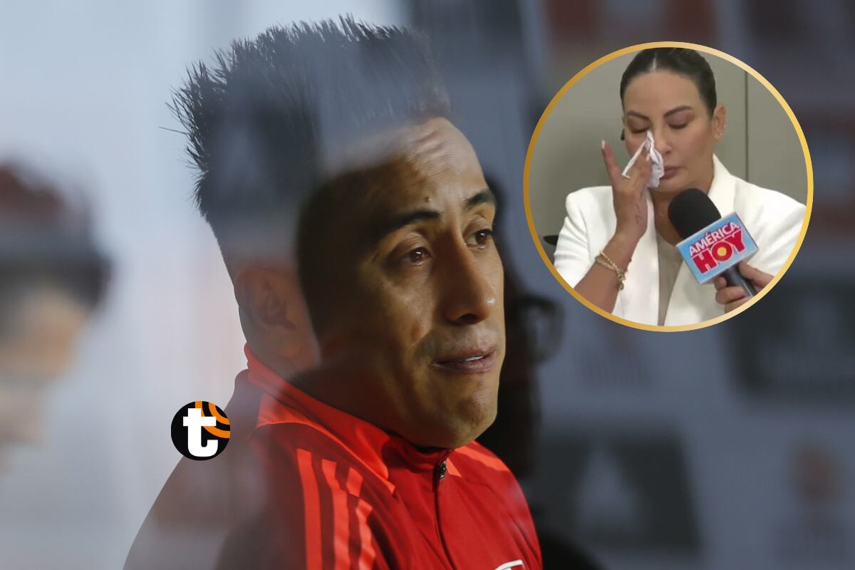 Christian Cueva y Pamela López