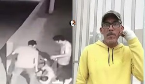 Chosica: Padre e hijo masacran a golpes a conserje por demorar en abrirles la puerta en Chosica | VIDEO