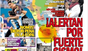 Portada impresa de Trome del domingo 30 de junio de 2024