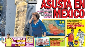 TERREMOTO ASUSTA EN MÉXICO