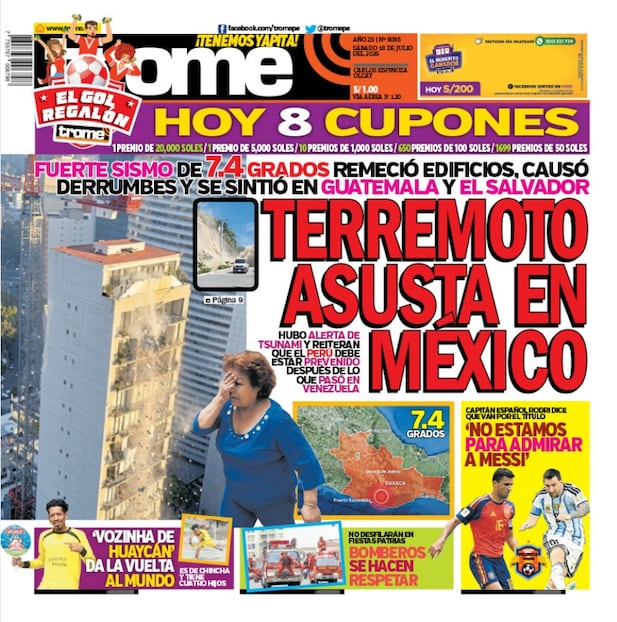 Portada Trome