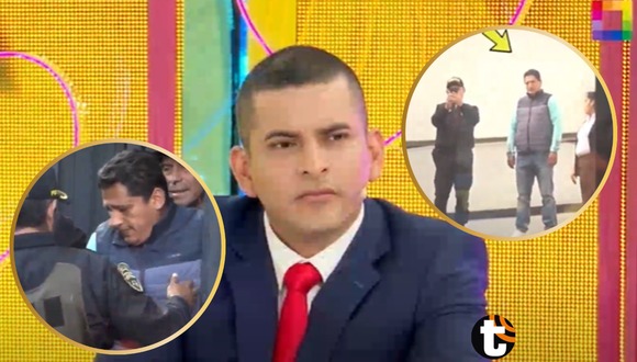 TROME - ¿Quién es el hombre de chaleco que acompañó a Chibolín en su traslado al penal? Su abogado responde