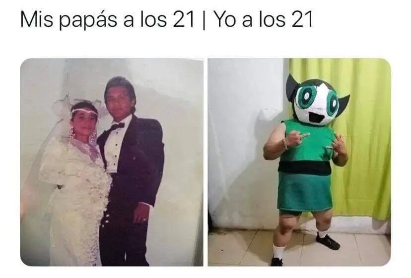 Usuarios de redes sociales no paran de reír con los memes de la Noche de Brujas (Foto: Facebook)