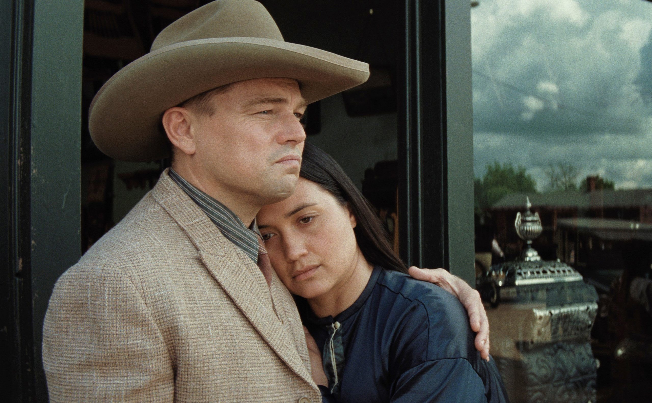 Leonardo DiCaprio y Lily Gladstone protagonizan "Los asesinos de la Luna". (Paramount Pictures)