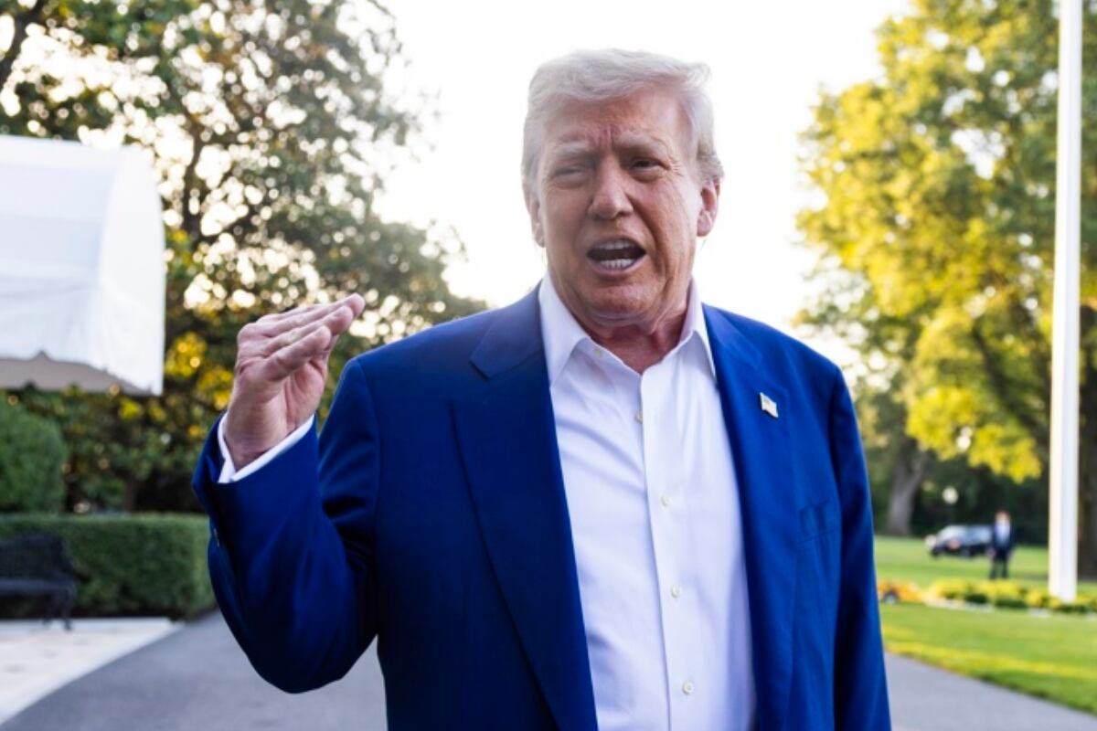 El presidente de Estados Unidos, Donald Trump.