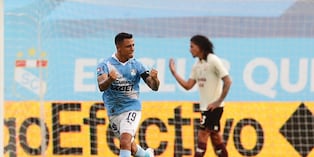 Yoshimar Yotún le dio el empate final a Sporting Cristal ante Universitario. (Fotos: Jesús Saucedo/@photo.gec)