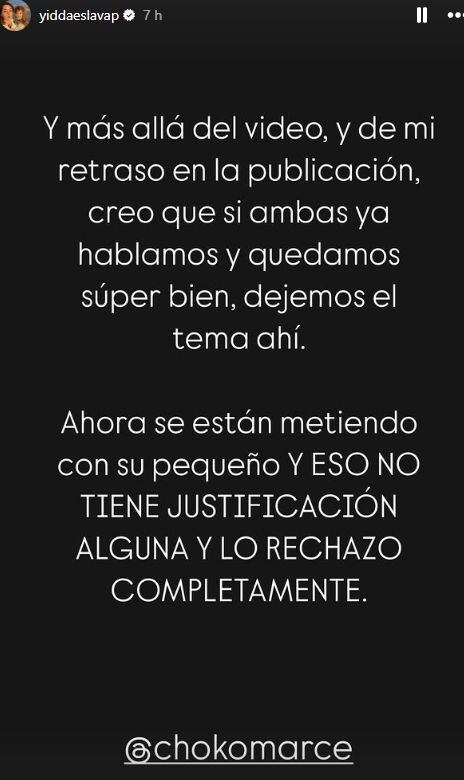 Comunicado de Yiddá Eslava