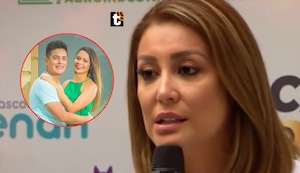 Karla Tarazona fulmina a Leonard León y Olenka tras críticas a su ‘matri’: “No opino de gente que no pertenece a la vida de mis hijos”