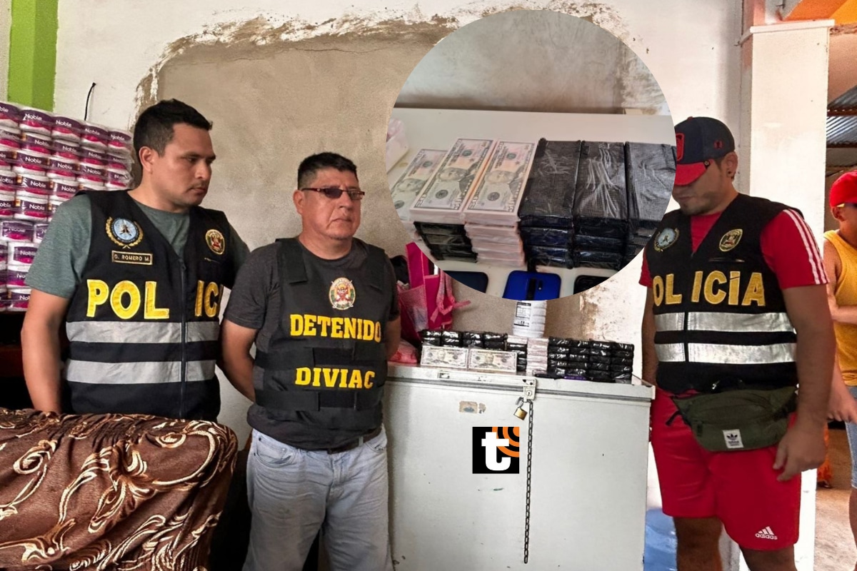 Billetes tenían las denominaciones de 20 y 50 dólares. Fotos: Andina.