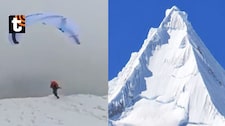 ¡Tragedia en el nevado Alpamayo! Encuentran cadáver de turista francés tras horas de búsqueda: desapareció luego de lanzarse en parapente