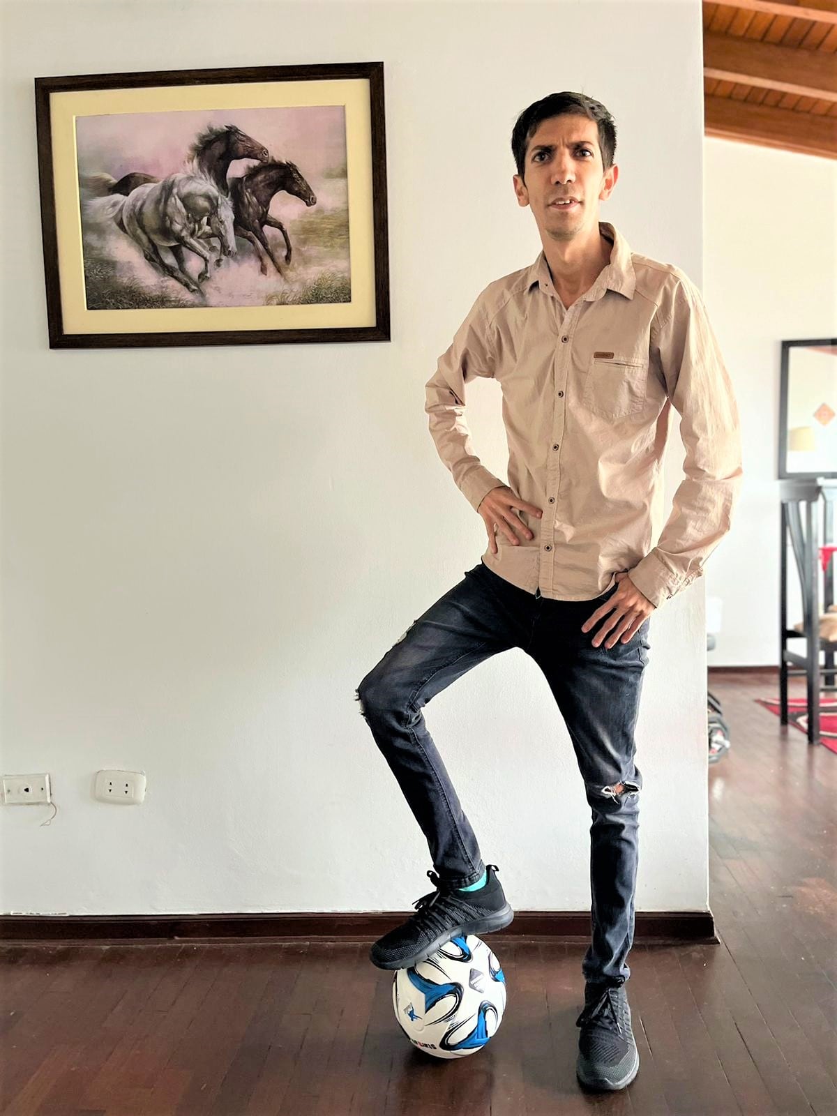 Giancarlo usa su apellido materno Granda porque fue su madre quien lo crio. (Foto: Jhonny Valle)