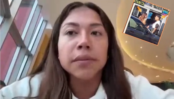 TROME | Captan a Dayanita discutiendo con su pareja (Magaly TV)